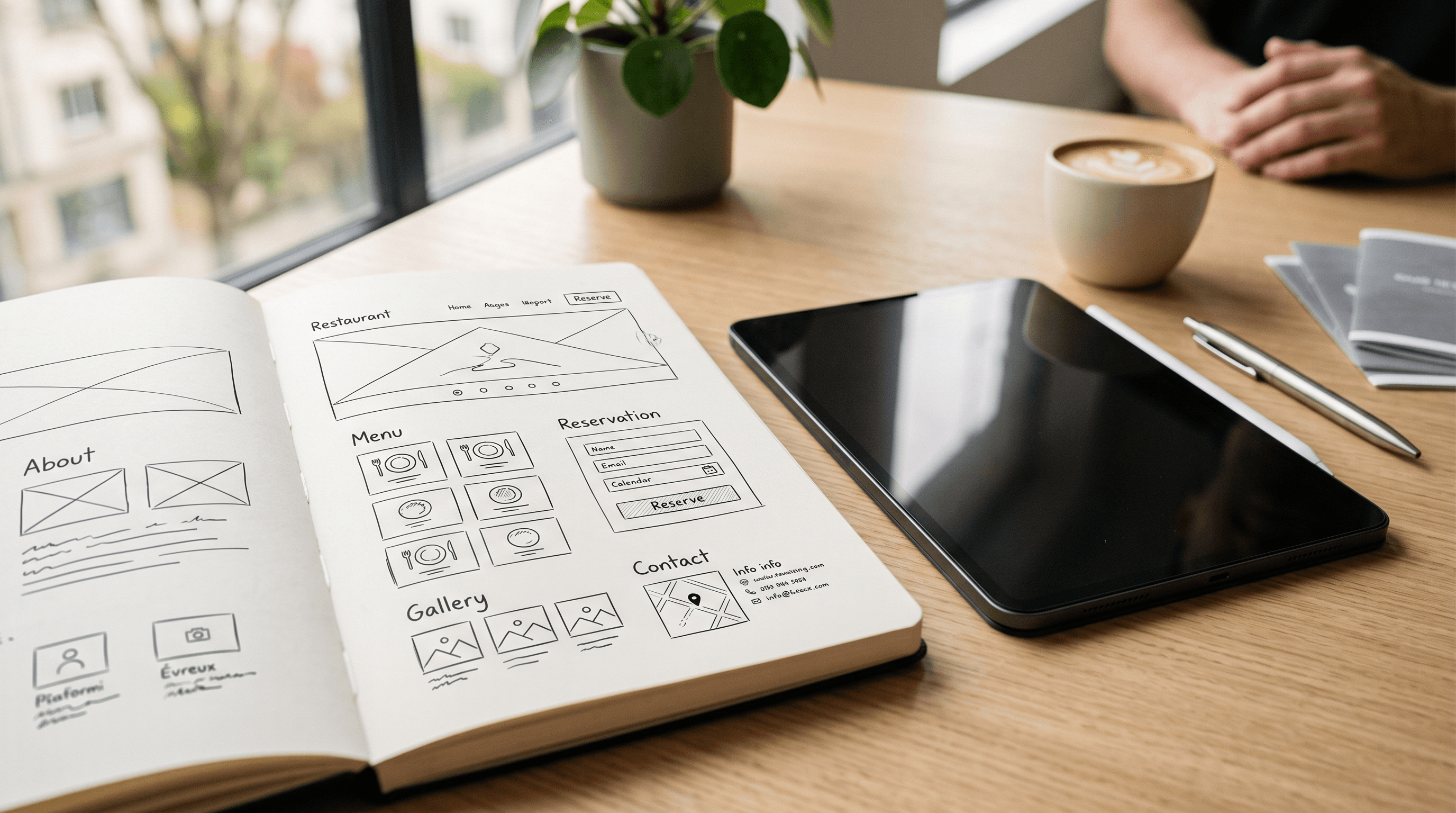 Dirigeant PME analysant les options de son projet digital sur un ordinateur portable